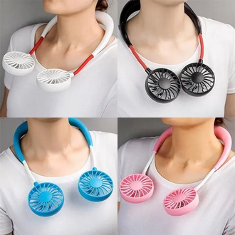 Neck Fan Portable 2000 mAh Rechargeable With USB (Neck Fan / Kitchen Fan / Sports Fan) Price in Bangladesh | resellKori