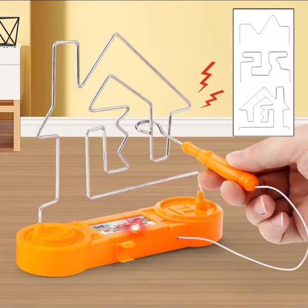 Funny maze Electric touch game With 3 Metal Frame With Battery Price in Bangladesh | resellKori